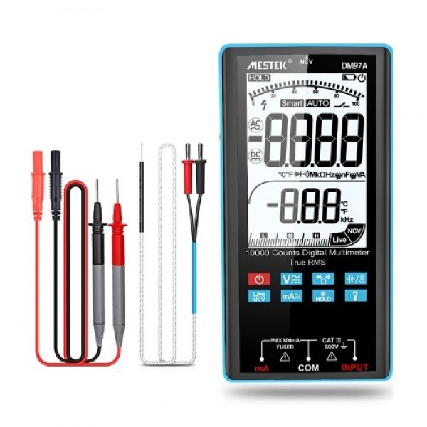 DM97A Handheld Portable Auto Multimeter 3.5 Inch L...