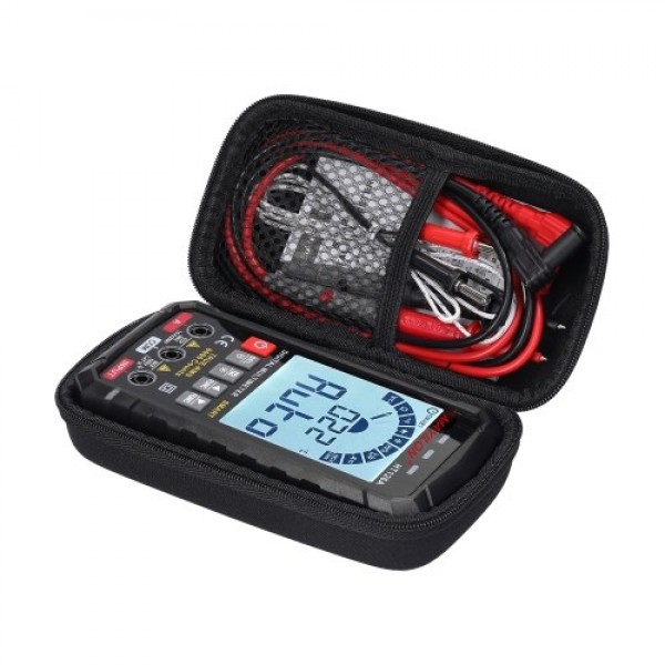 HT126B Handheld Portable Intelligent Digital Multimeter Large VA Screen Display 6000 Counts NCV True RMS Measurement wit