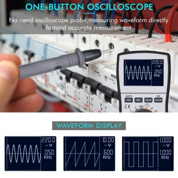2-in-1 Intelligent Digital Oscilloscope Multimeter...