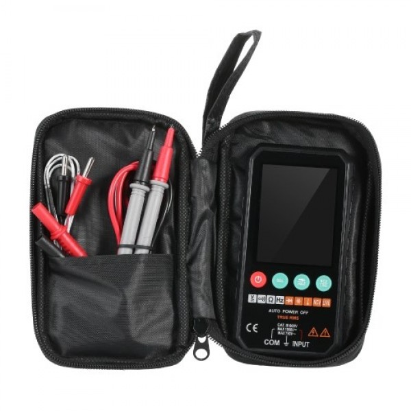 Super Slim Palm Size 3.3-inch LCD Digital Multimeter 6000 Counts True RMS Universal Meter