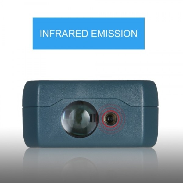 Laser Distance Meter Handheld 1.6-inch LCD Diastimeter Bubble Level Pythagorean Mode Measure Distance Area and Volume (100M)