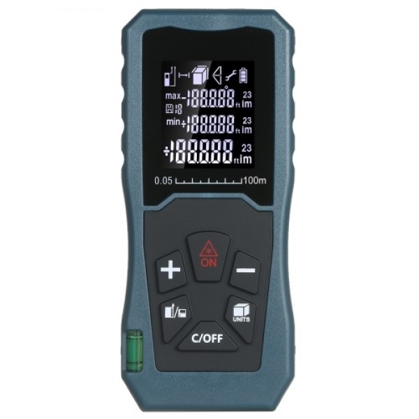 Laser Distance Meter Handheld 1.6-inch LCD Diastim...