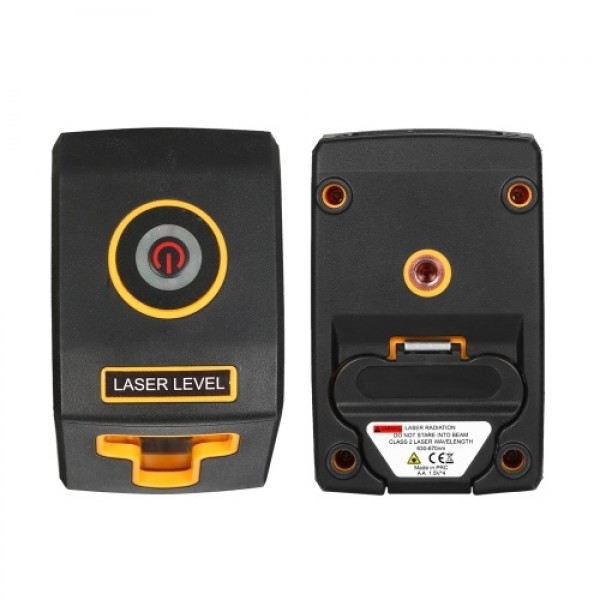 Self-Leveling 2 Lines Red Laser Level Professional Horizontal and Vertical Cross Line Leveling Laser Level Kit with Selectable L