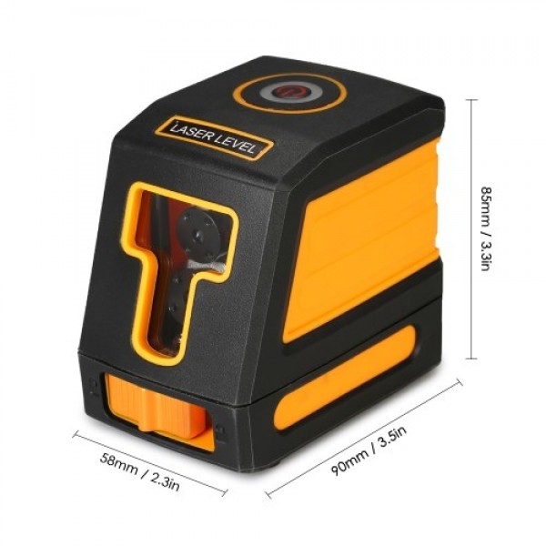 Self-Leveling 2 Lines Red Laser Level Professional...
