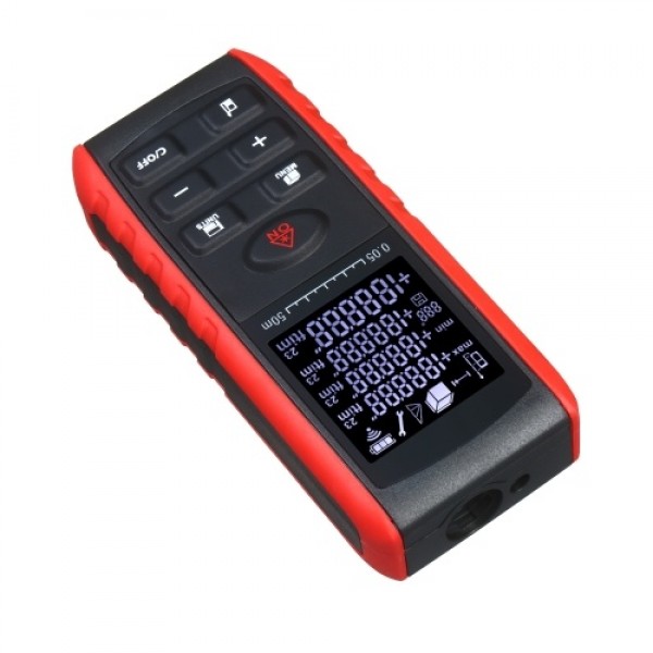 Portable Handheld Digital Laser Distance Meter Diastimeter Laser Distance Measuring Instrument Range Finder Area Volume Measurem