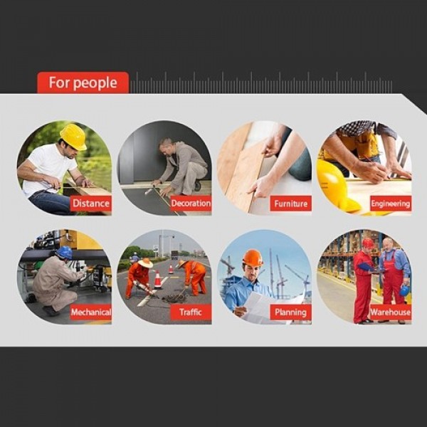 Handheld Distance Meter Portable Multifunction Space Measuring Tool