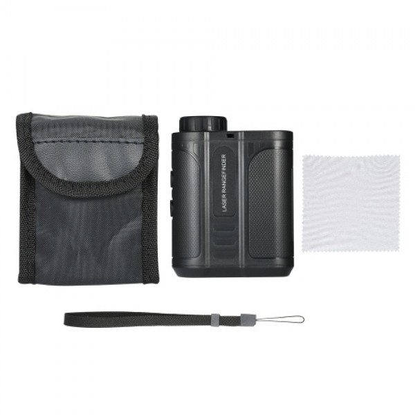 600m Golf Rangefinder Outdoor Handheld Laser Distance Meter Speed Tester Digital Monocular Telescope Range Finder M/Yard Distanc