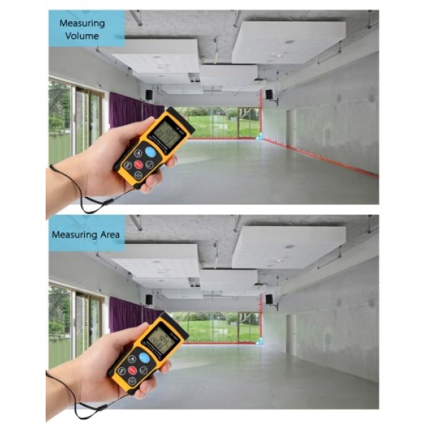 100m Portable Handheld Digital Laser Distance Mete...