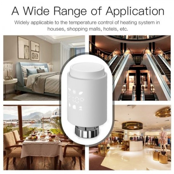 Intelligent Temperature Control Valve Portable Radiator Valve Programmable Temperature Controller Household Thermostat Valve Tem