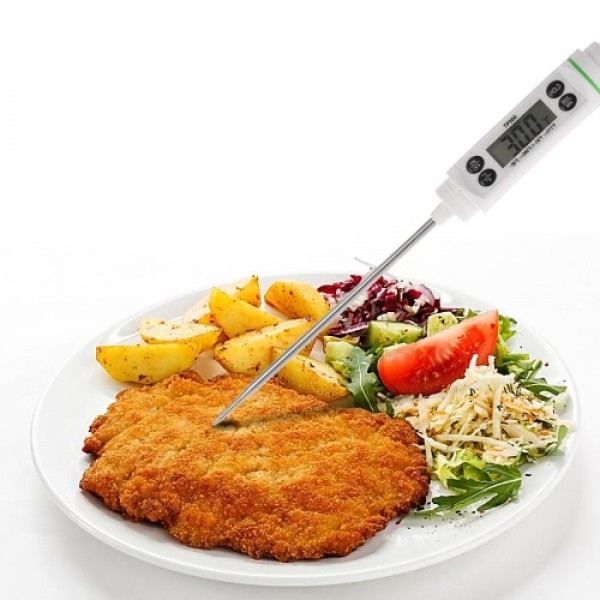 -50~350°C LCD Digital Food Thermometer Pyrometer Temperature Gauge Sensing Probe for BBQ Barbecue Kitchen