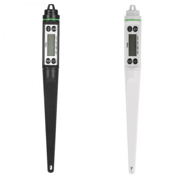 -50~350°C LCD Digital Food Thermometer Pyrometer Temperature Gauge Sensing Probe for BBQ Barbecue Kitchen