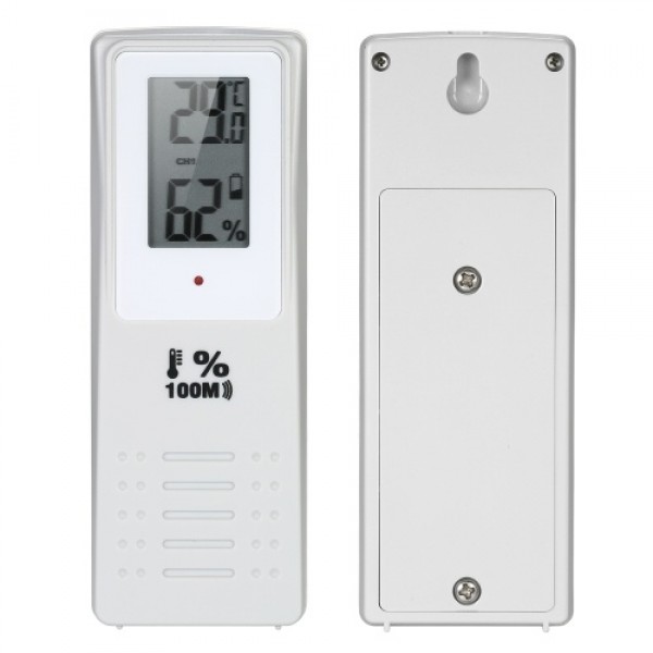 LCD Digital Wireless Indoor/Outdoor Thermometer Hygrometer