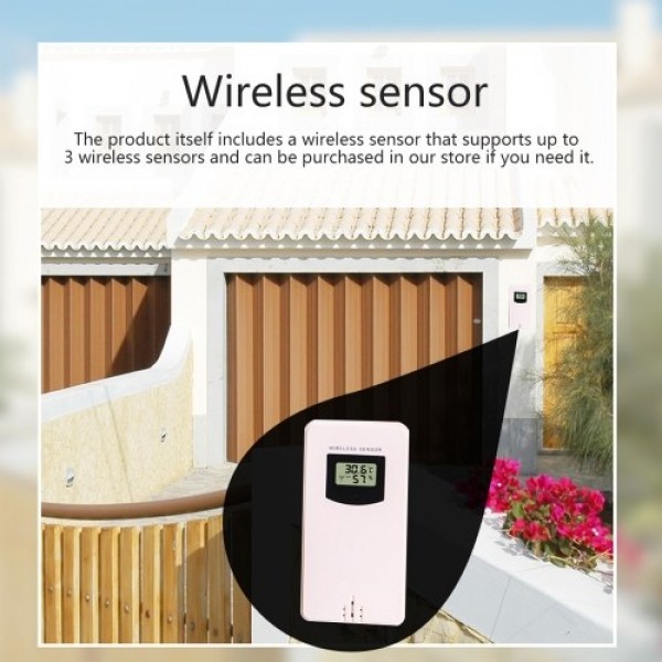 Multifunctional Color WiFi Weather Station APP Control Smart Weather Monitor