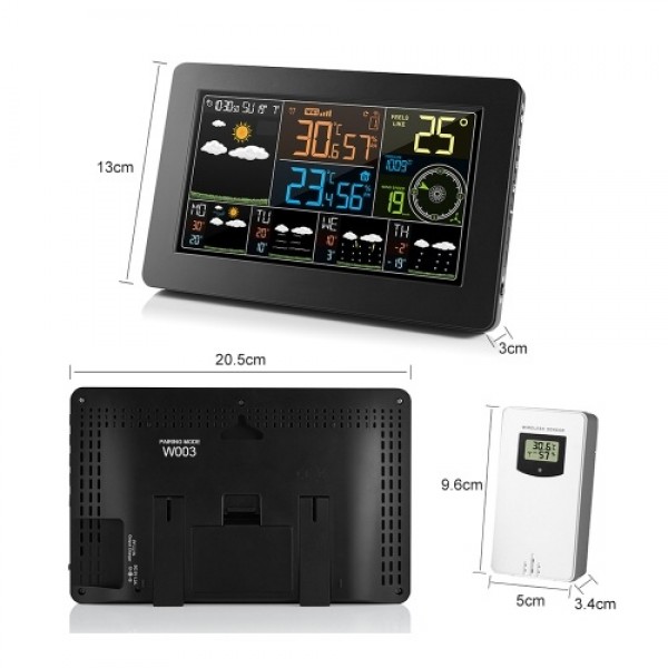 Multifunctional Color WiFi Weather Station APP Control Smart Weather Monitor