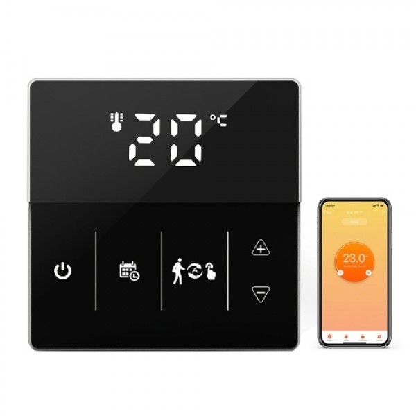 Wi-Fi Smart Thermostat 16A Digital Temperature Con...