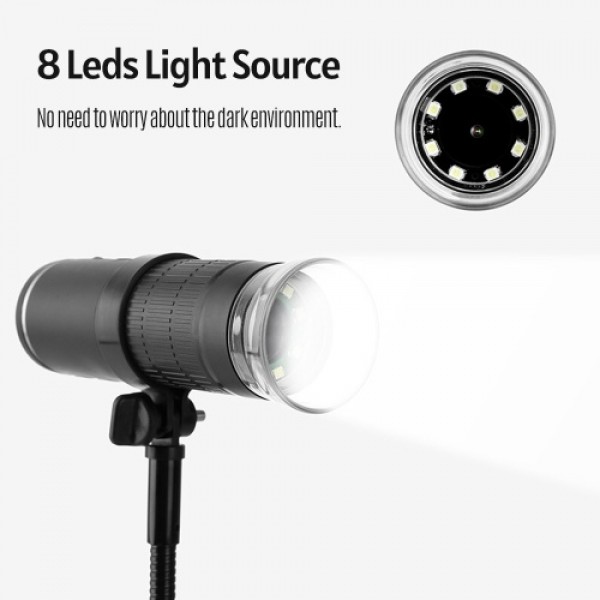 1000x Magnification Intelligent Digital Microscope Portable USB Rechargeable 2.0M Pixels High Clear PC WI-FI- Connection