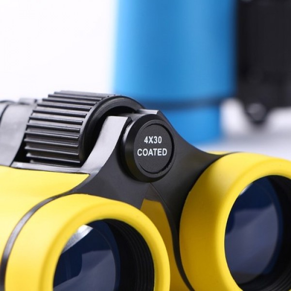 4*30 Children Binoculars Mini Kids Portable High Definition Telescopes for Bird Watching/Travel/Camping