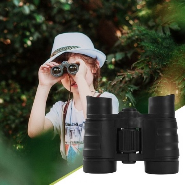 4*30 Children Binoculars Mini Kids Portable High Definition Telescopes for Bird Watching/Travel/Camping