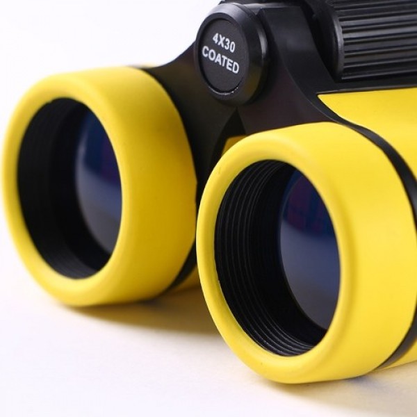 4*30 Children Binoculars Mini Kids Portable High Definition Telescopes for Bird Watching/Travel/Camping
