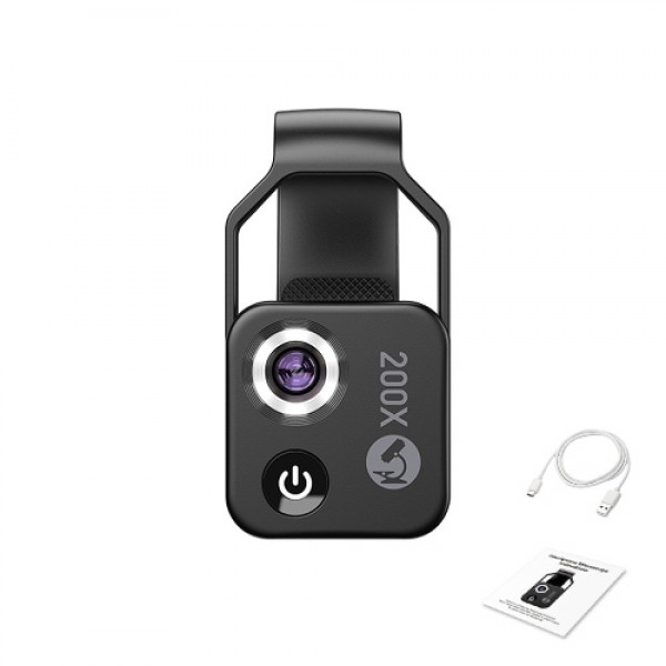 200X Portable Microscope Universal Mobilephone Mic...