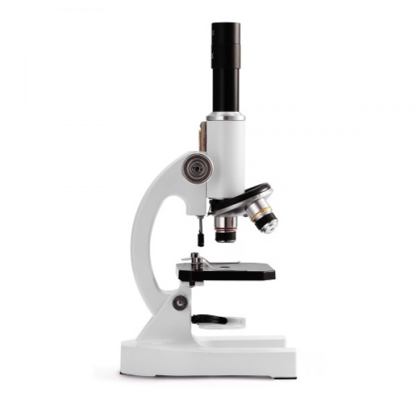 64X-2400X Monocular Optical Microscope Elementary School Children Science Experimental Biology Teaching Microscope Children Birt