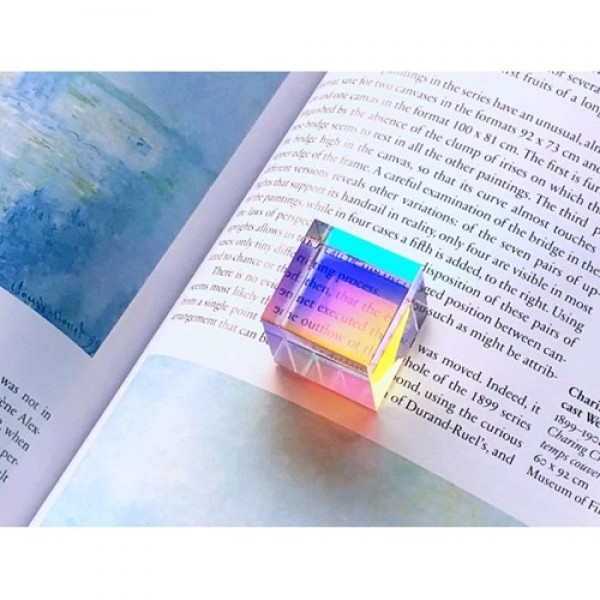 Optical Color Cube Prism 0.8 Inch for Option Multi...