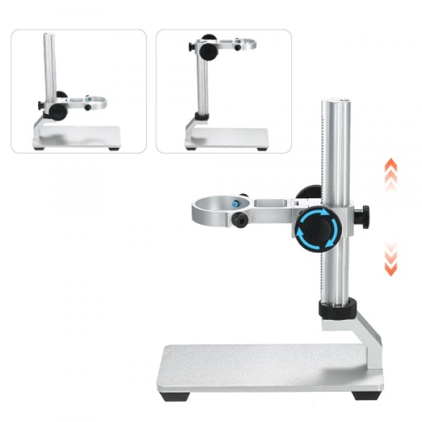 G600 Aluminum Alloy Stand Bracket Holder Lifting Support for Digital Microscope USB Microscopes