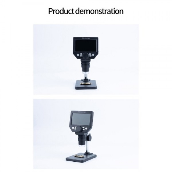 G1000 Digital Electron Microscope 4.3 Inch Large Base LCD Display 10MP 1-1000X Continuous Amplification Magnifier