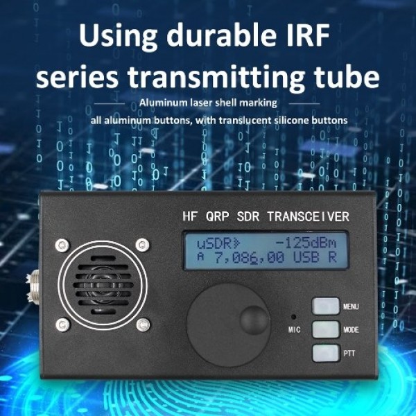 USDX USDR HF QRP SDR SSB/SW Transceivers  8-Band 5...