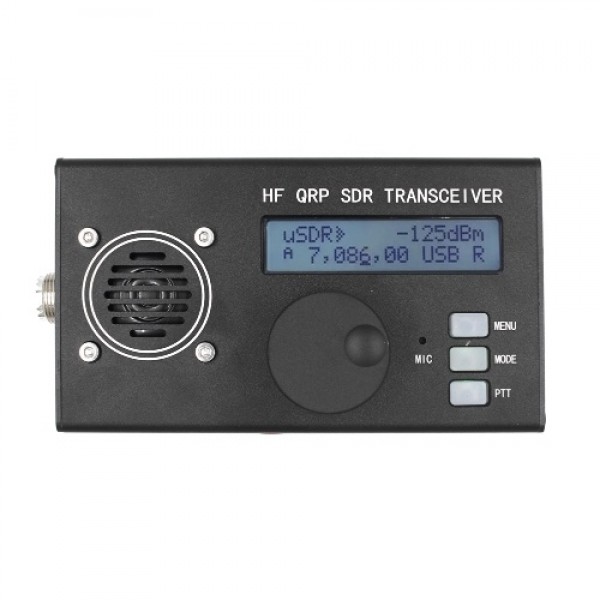 USDX USDR HF QRP SDR SSB/SW Transceivers  8-Band 5W DSP SDR HF Transceivers Built-in Microphone Speaker Aluminum Cover Ham Radio