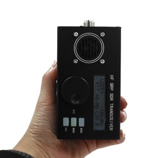 USDX USDR HF QRP SDR SSB/SW Transceivers  8-Band 5W DSP SDR HF Transceivers Built-in Microphone Speaker Aluminum Cover Ham Radio