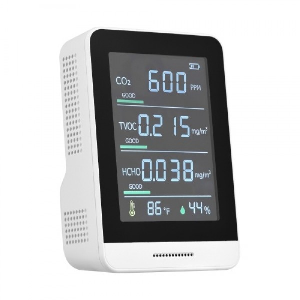 Air Quality Monitor CO2 Detector 5 in 1 IR Accurat...