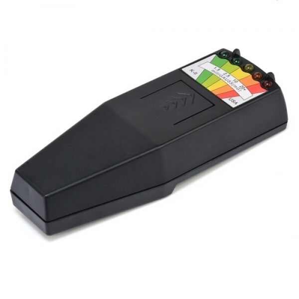 5 Led EMF Meter Magnetizing Field Detector Detecting Paranormal Equipment Tool Counter