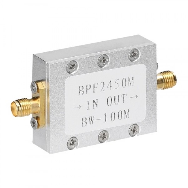 2.4G 2450MHz Band Pass Filter WiFi BT ZigBee Anti-interference Band-filter Module with SMA Interface