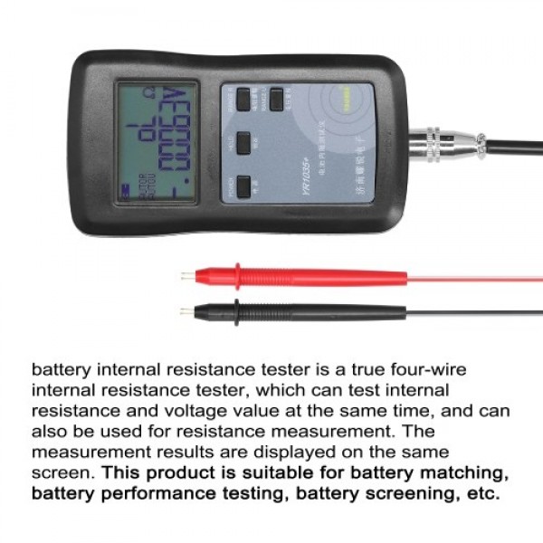 High Accuracy Fast YR1035 Lithium Battery Internal Resistance Test Instrument 100V Electric Vehicle Group 18650