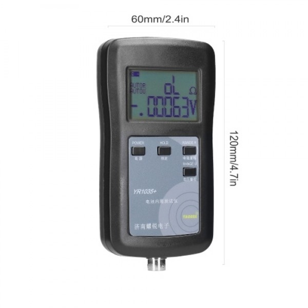 High Accuracy Fast YR1035 Lithium Battery Internal Resistance Test Instrument 100V Electric Vehicle Group 18650