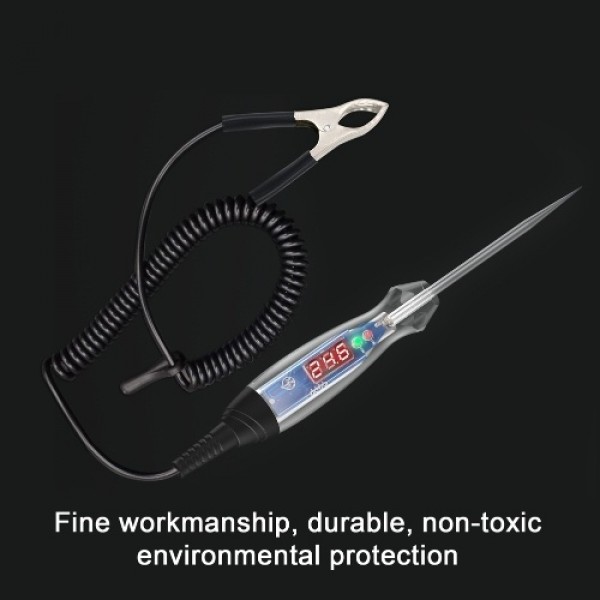 3-60V NS836 LED Digital Display Bidirectional Voltage Testing Handheld Portable Car Circuit Tester Automotive Maintenance Testin