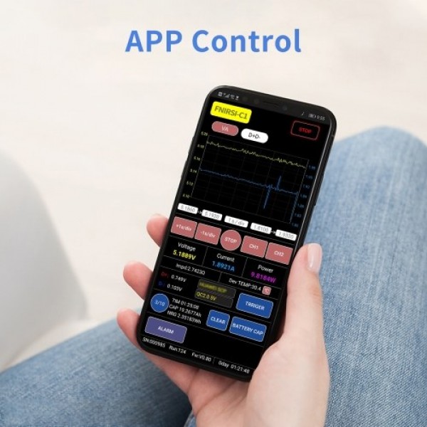 USB Power Meter Tester Type C USB Voltage Meter an...