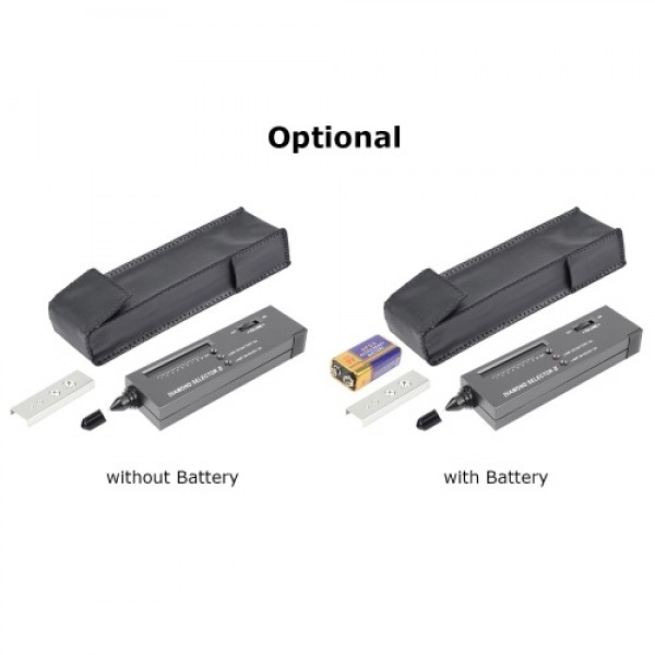 Diamond Tester Pen High Accuracy Diamond Tester with Case Jewerly Diamond Selector for Professional Novice Expert