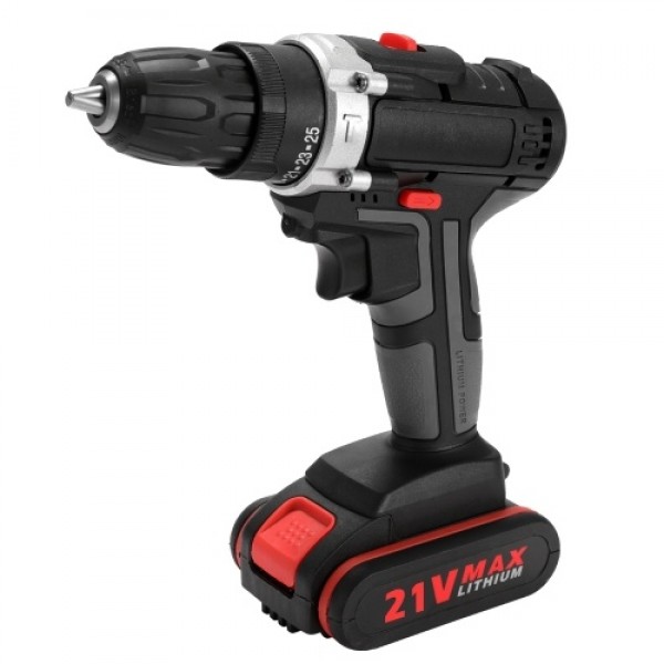 21V Multifunctional Electric Impact Cordless Drill...
