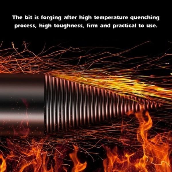 32mm Firewood Chop Drill Bit Wood Splitting Tool Cone Log Splitters Electric Timber Breaking Machine Firewood Chopper Breaker Bi