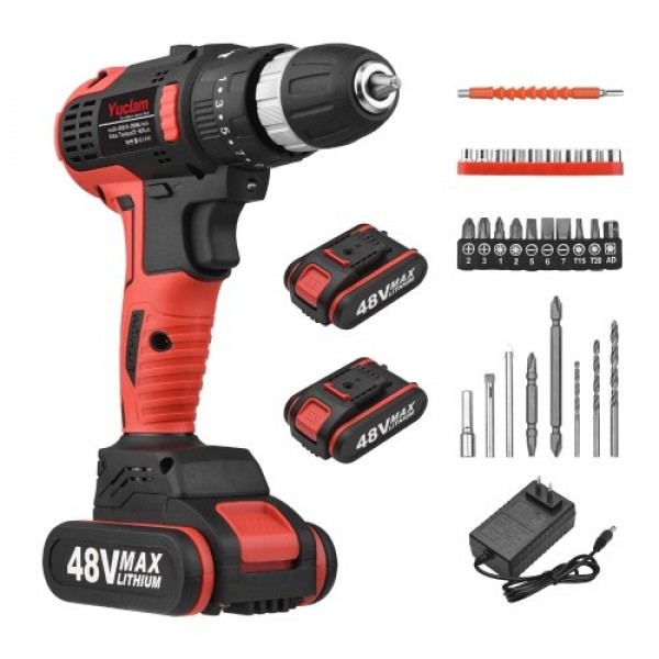 Cordless Screwdriver Yuclam Electric Screwdriver T...