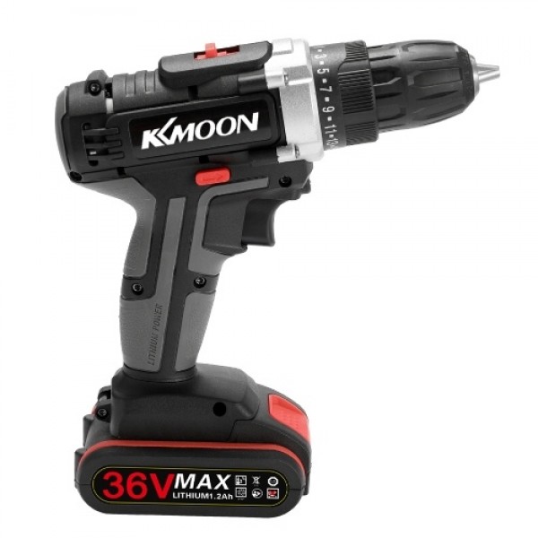 36V Multifunctional Electric Cordless Drill High-power Lithium Battery Wireless Rechargeable Hand Drills Brush Motor Home DIY El