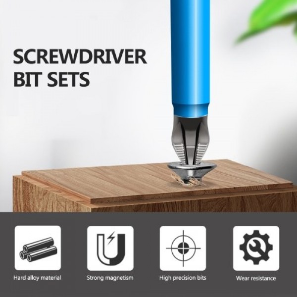 7Pcs Screwdriver Bit Sets Hand Tools Screwdriver Drill Bit 25mm-150mm