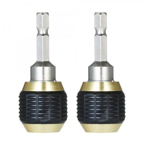 1/4 Hex Shank Quick Release Electric Drill Auto Lo...