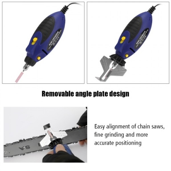 12V Chain Saw Grinding Machine Sharpener Chainsaw Electric Mini Handheld Grinder File Milling Machines