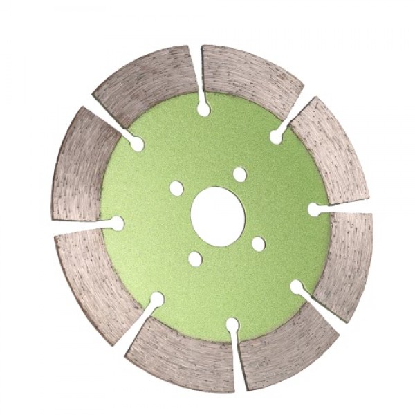 114*2.0*20mm Dry Cutting Segmented Diamond Saw Blade with Cooling Holes 20mm Inner Diameter Marble Granite Tile Incising For Ang