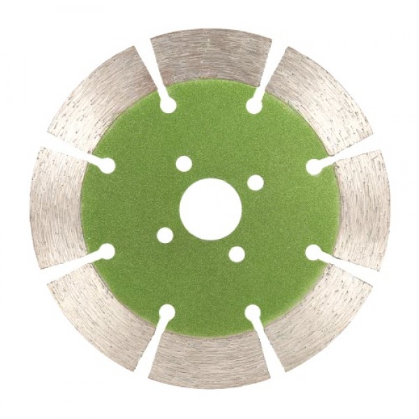 114*2.0*20mm Dry Cutting Segmented Diamond Saw Blade with Cooling Holes 20mm Inner Diameter Marble Granite Tile Incising For Ang