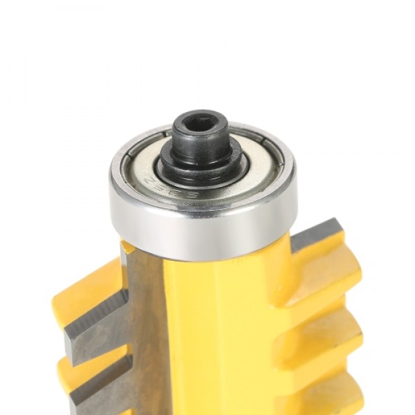 1/2" Shank Reversible Finger Glue Joint Router Bit Cone Tenon Woodwork Cutter Power Tool Wood Milling Chisel Cutter for Woodwork