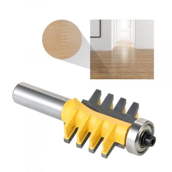 1/2" Shank Reversible Finger Glue Joint Router Bit Cone Tenon Woodwork Cutter Power Tool Wood Milling Chisel Cutter for Woodwork